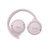 JBL T510BT 蓝牙耳机头戴式 通话降噪无线耳麦 白色第5张高清大图