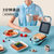 大宇（DAEWOO）轻食烹饪机 家用 早餐机 三明治机 华夫饼机茶卡蓝 SM01 单片标配第3张高清大图