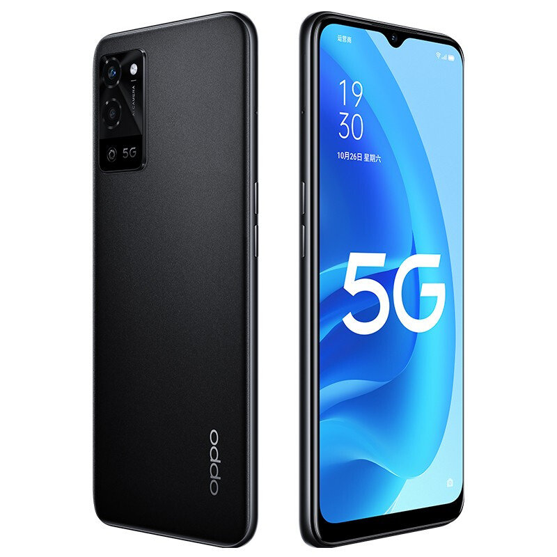 oppoa566gb128gb柔雾黑一体化双模5g手机